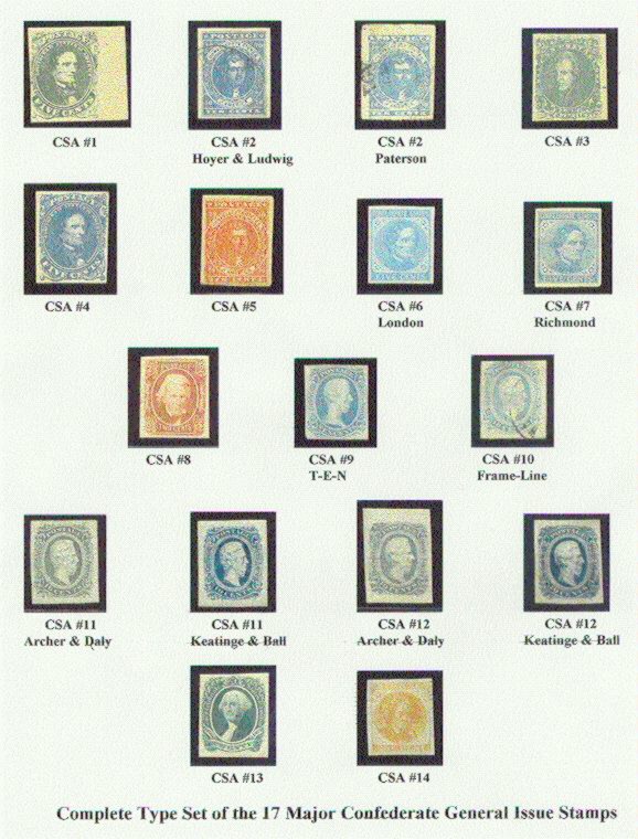 confederate stamps